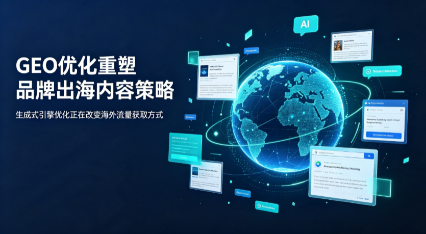叶县AI 时代 GEO 兴起，品牌出海内容策略迎来重大调整